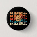 Search for basketball team buttons Retro