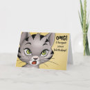 Search for omg birthday cards Cat