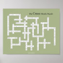 Recherche de mots croisé posters Toute personne