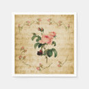 Search for vintage sheet music napkins Elegant