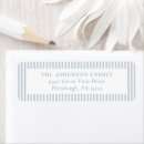 Search for preppy stripes return address labels Simple