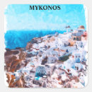 Search for mykonos stickers Europe