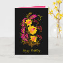Search for art birthday cards Botanical