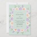 Recherche de menthe pastel invitations Printemps