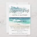 Search for beach engagement party invitations Coastal