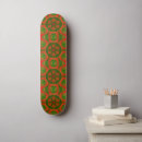 Search for fractal pattern skateboards Green