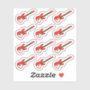 Recherche de guitariste autocollants Professeur de musique