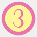 Search for number 3 stickers 3rd