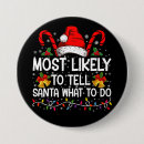 Search for santa buttons Xmas