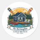 Search for lake cabin stickers For her