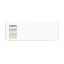 Search for hebrew return address labels Jewish