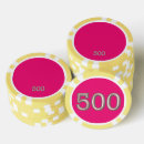 Recherche de jaune jetons poker Rose