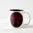 Recherche de pentagone étoilé tasses Païen