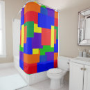 Search for patchwork shower curtains Blue