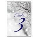 Search for blue grey table cards Snow