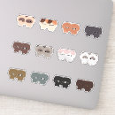 Search for happy kitty stickers Kawaii