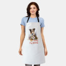 Search for funny dog picture aprons For her