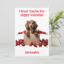 Search for dachshund valentines day cards Weiner