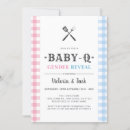 Search for bbq gender reveal invitations Boy or girl