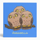 Search for cute owls binders Illustration