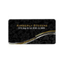 Search for silver damask return address labels Floral