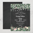 Recherche de lumière noire invitations Mariée