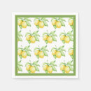 Recherche de motif citrons serviettes Moderne