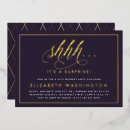 Recherche de purple gold anniversaire invitations Violet et or