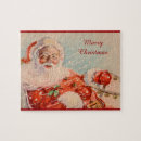 Search for vintage christmas puzzles Vintage santa claus