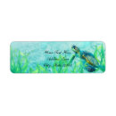 Search for turtle return address labels Hawaiian
