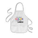 Search for colourful kids aprons Boy
