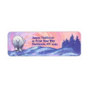 Search for polar bear return address labels North pole