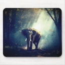 Search for forest elephants mousepads Nature