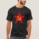 Search for hammer and sickle tshirts Star