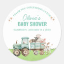Search for tractor baby shower stickers Farm animals