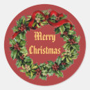 Recherche de vintage wreath stickers Saint