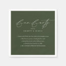Search for olive green napkins Elegant