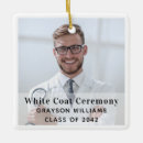 Search for physicians ornaments White coat ceremony