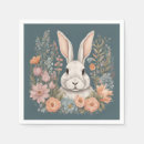 Search for vintage rabbit napkins Botanical