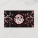 Search for gothic business cards Grunge