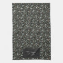 Search for black christmas tea towels Watercolor