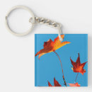 Search for maple leaf square keychains Fall