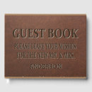 Search for leather guest books Antique