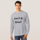 Recherche de marié à être tshirts Fiance