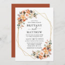 Recherche de terracotta mariage invitations Tons terre