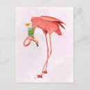 Recherche de rose flamant cartes postales Flamants