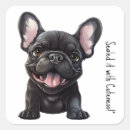 Search for frenchie stickers Adorable