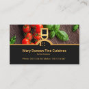 Search for vegetable business cards Food service