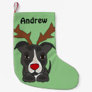 Search for grey dog christmas stockings Dogs