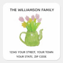 Search for family name return address labels Cute